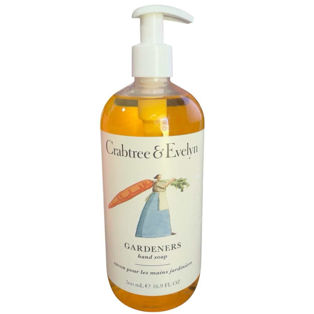 Crabtree & Evelyn Gardeners Hand Soap Full Size 16.9 oz New